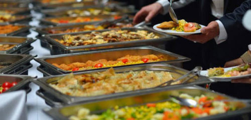 Wedding reception catering